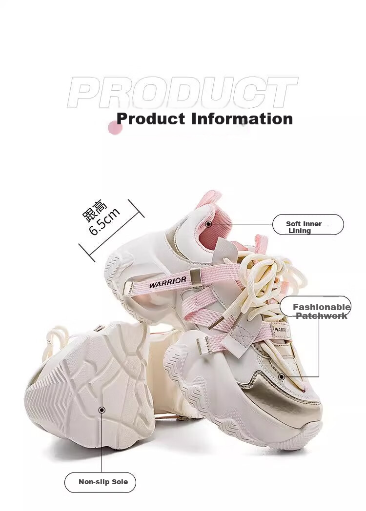 Huili Official Women's Shoes, Summer Dad Shoes for Women, 2026 New Style Sneakers, Versatile Women's Footwear, Beige Mesh Style, Size 38 8