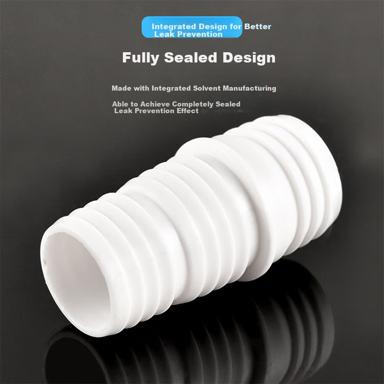 Shuangwei Washing Machine Drain Pipe Adapter, for Drum And Impeller Washers, Sink, Mop Bucket, Extended Outlet Pipe, Drainage Pipe Connector, Accessories with 2 Clamps 2