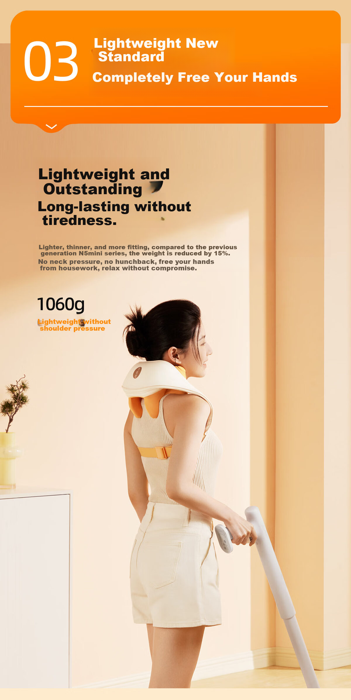 Breo N5miniS Shoulder and Neck Massager, Massager Device for Trapezius and Cervical Vertebrae, Birthday Women's Day Gift for Women and Men 7