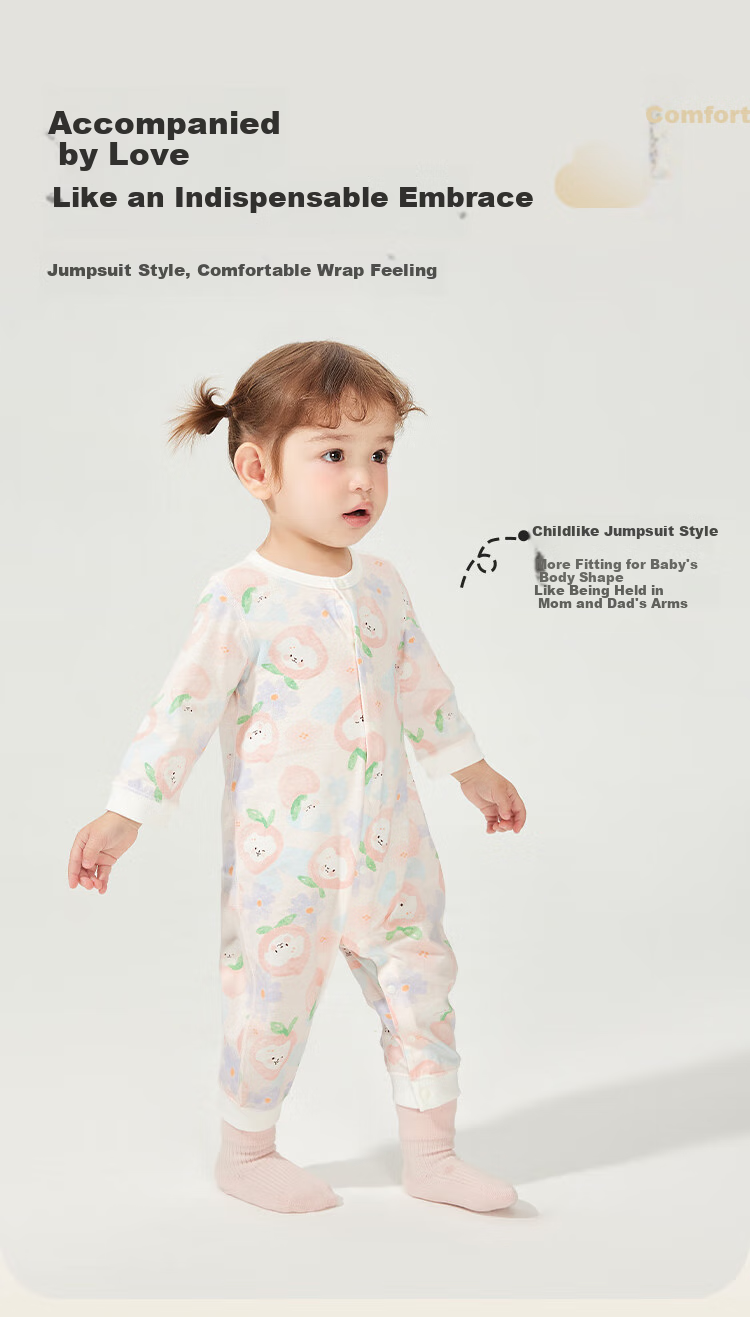BALABALA Children's Clothing, Baby Romper, Infant Clothes, Newborn Onesie, Crawling Suit, Two-Piece Set for 2025, 209125133202 2