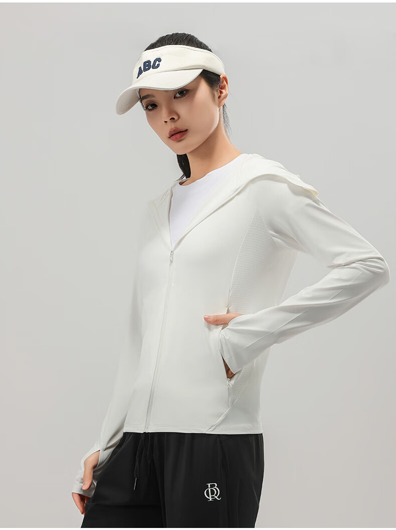 MiiOW (MiiOW) Sun Protection Clothing for Women, Spring And Summer Ice Silk Cool-Feeling UV Protection Garment, Breathable Comfortable Outdoor Skin Coat 9