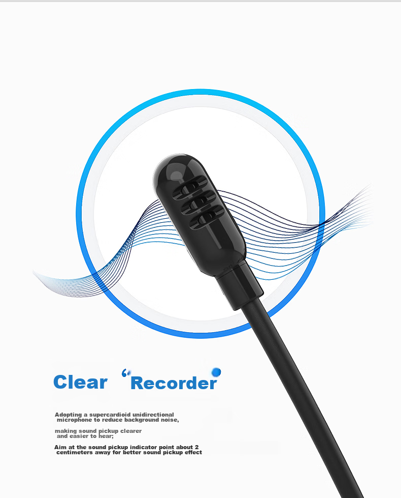 DANYIN BH69 Headset, Computer Headphones, Business Office Call Center Telemarketing Customer Service Headset with Recording Function, Online Class English Learning, Single Ear Black with Dual Plug-I 4