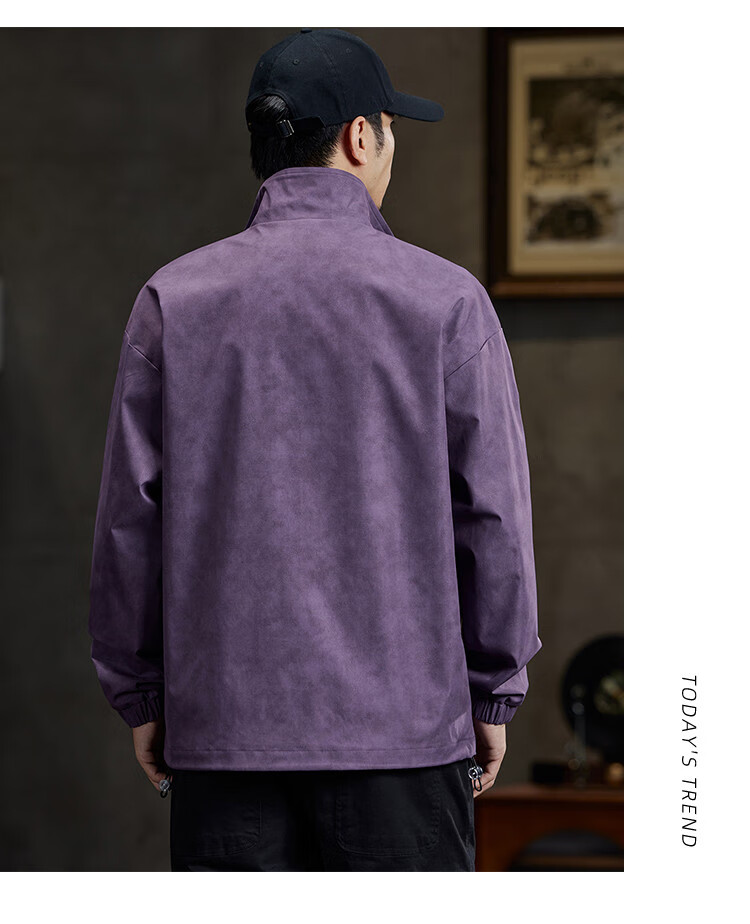 JEEP Waterproof Men's Jacket, 2026 Spring And Autumn New Trendy Versatile Outerwear, Lapel Collar Motorcycle Jacket for Me 13
