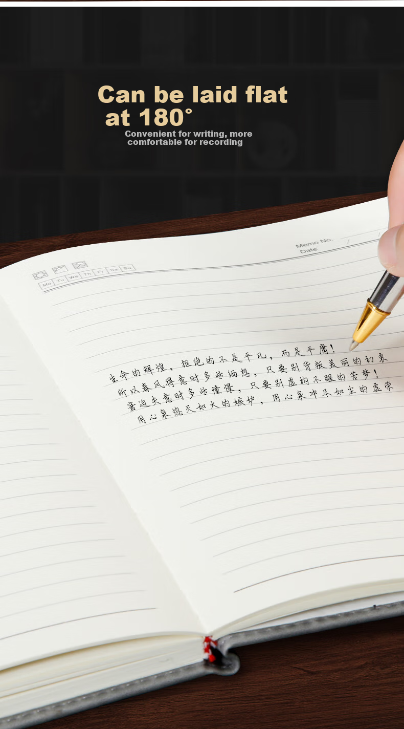 Weimei Notebook Gift Box Set, Customized Logo Notebooks, Company Event with Buckle, Student Rewards, National Day And Mid-Autumn Festival Gifts, Personalized Pen And Notebook Gift Set 2
