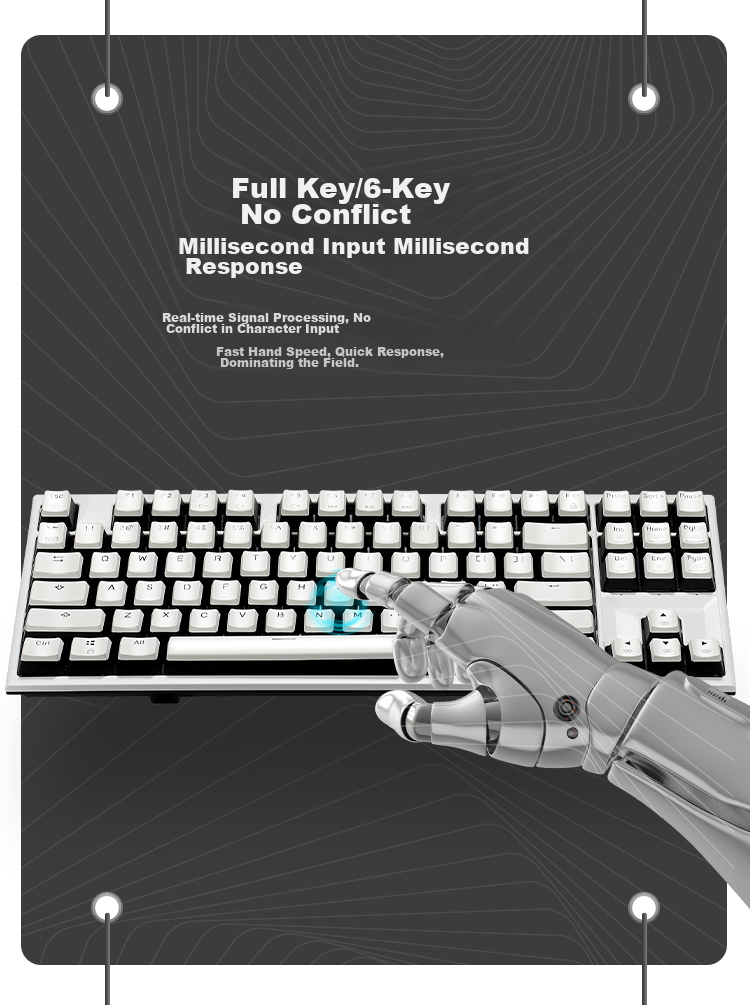 Hyeku X3Pro 87-Key Wireless Bluetooth Tri-Mode Mechanical Keyboard Hot-Swappable Sound-Absorbing Cotton PBT Keycaps with Clip-On Palm Rest Peach Soda BOX Sky Blue Switches 15