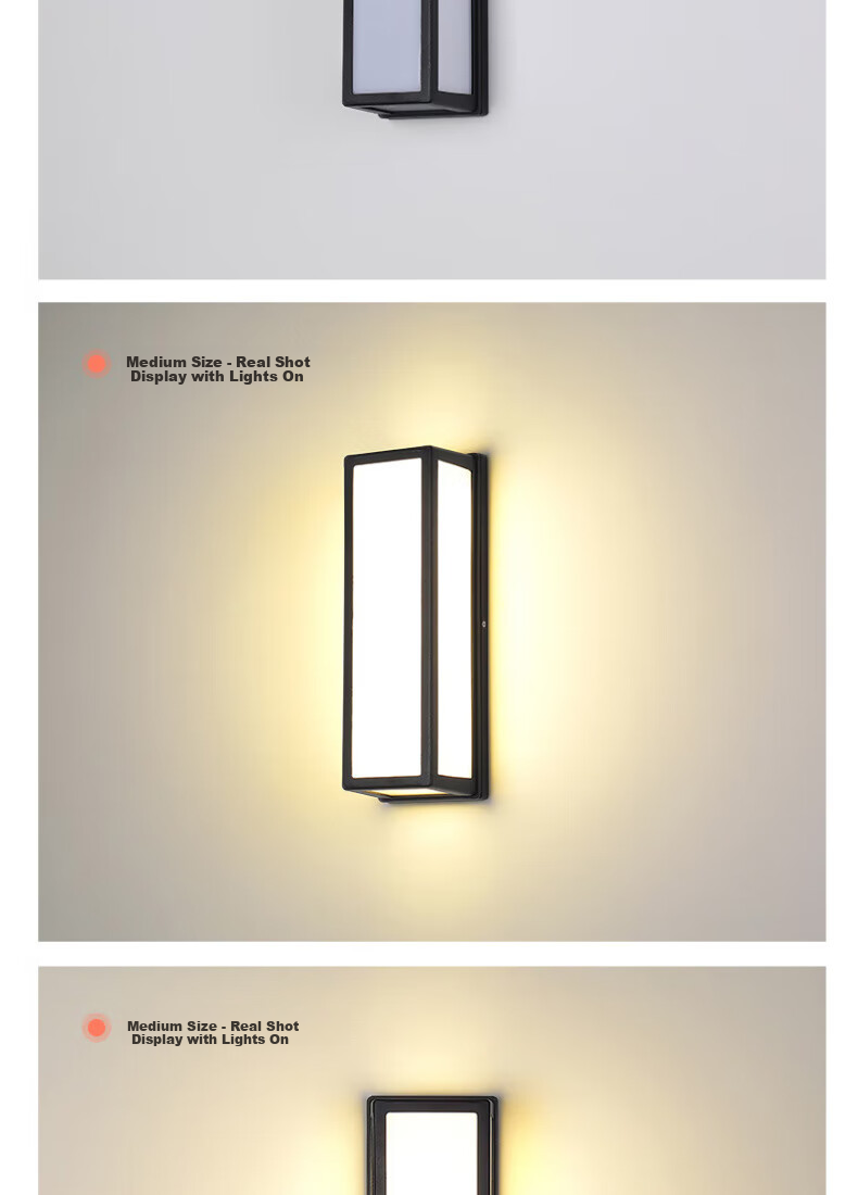 ZIDENG Outdoor Waterproof Wall Light Villa Lighting New Chinese Style Courtyard Decorative Simple Outdoor Corridor Balcony Wall Lamp 9