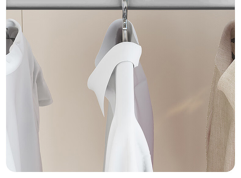 Baoyouni Side Wall Folding Clothes Drying Rack, Wall-Mounted Fixed Clothes Hanger, Balcony Side-Mounted Clothes Drying Rod 3