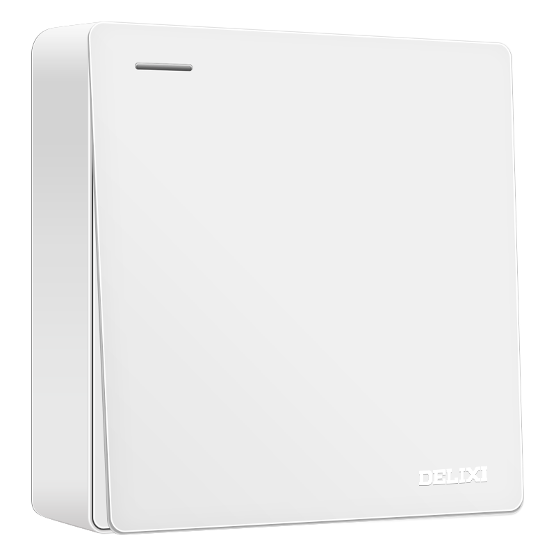 DELIXI Surface-Mounted Switch Panel, 158 Series, Surface-Mounted Single-Pole Double-Throw Switch