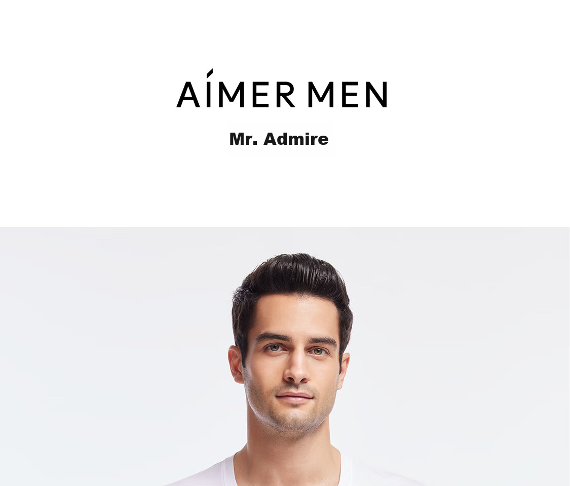 Aimer Men Modal Short-Sleeve T-Shirt Undershirt [2-Pack], V-Neck Vest, Black + White, Size 170 1