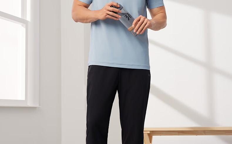 361° Men's Short-Sleeve Polo Shirt for Summer Sun Protection, Loose-Fitting Sports Ice Silk Fitness T-Shirt, Half Sleeve Men's Style 652524103D-8 29