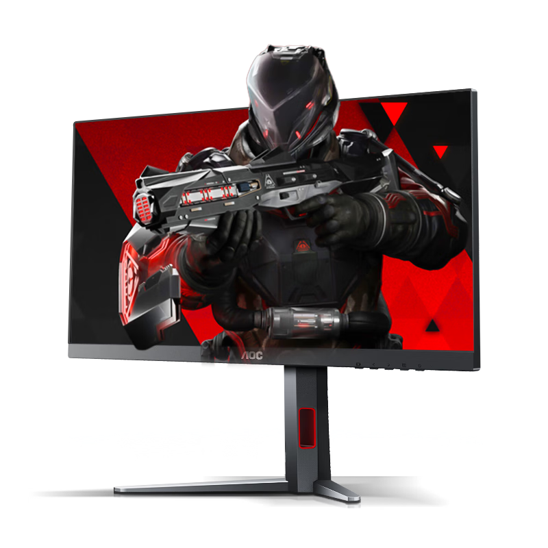 AOC 27-Inch 2K FastIPS, 200Hz Refresh Rate, 1ms Response Time, HDR400, Factory Color Calibration, Hardware Low Blue Light, MBR Gaming E-Sports Computer Monitor, Zeus Shield Q27G4/D