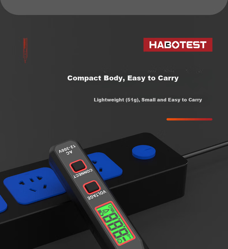 HABOTEST HT89 Intelligent Test Pen, Contact-Type Voltage Tester, HT89 4