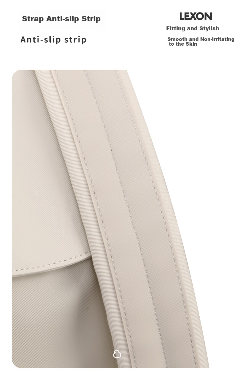 LEXON French Brand Backpack, Commuter Bag, Luxury Light Luxury Korean Style Ins Trend Fresh Travel Cute Girl Schoolbag 6