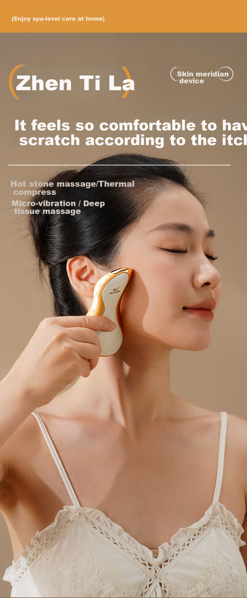 HEZHENG [Mid-Autumn Festival Gift] Hand Massager, Finger Tendon Sheath Wrist Joint Electric Massager, Palm Heart Hot Compress Airbag Kneading Hand Massager, Birthday Gift 1