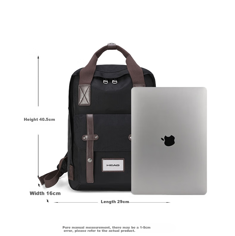 HEAD Backpack, Badminton Bag with Large Capacity, Tennis Bag with Stylish Design, Unisex Laptop Bag, Sports And Travel Bag 18