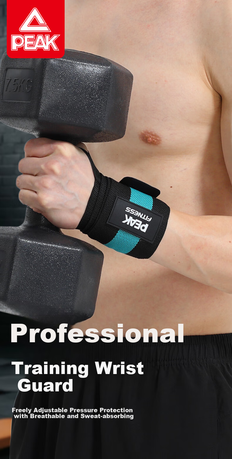 Pike Wrist Support Fitness Bench Press Push-Up Exercise Compression Wristband for Men, Pull-Up Tendonitis Wrist Sprain Protective Gear 1