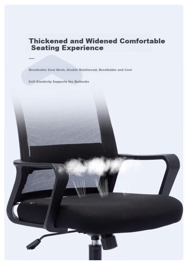 BECAUSES Computer Chair, Comfortable for Long Sitting, Office Chair, Study Chair, Staff Chair, Purchased with Care, Swivel Chair, Ergonomic Chair 0795A 12