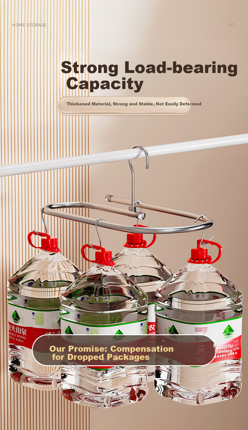 Jiadu Spiral Clothes Drying Rack Large Round Rotating Balcony Home Quilt and Sheet Dryer 2