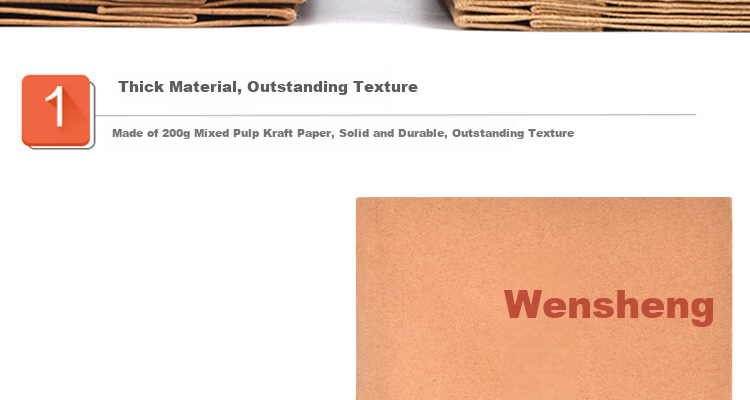 DiLe Thick Horizontal Kraft Paper File Folders, Customized Bid Document Envelopes, Contract And Document Folders, Pack of 10, Office Supplies, 1447 5
