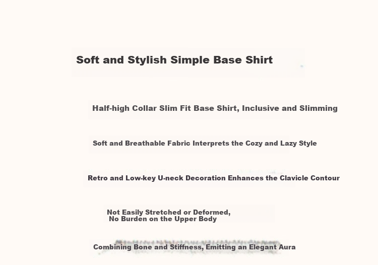 Dme Warm Ginger Fleece 2025 Autumn New Slim Fit Thin Half Turtleneck Long Sleeve Women's Base Shirt 1