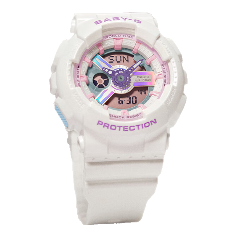 Casio Women's Watch, BABY-G Dream Series Sports Digital Student Watch, Gift for Girlfriend, BA-110FH