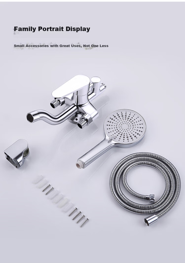 Larsd Shower Mixing Valve Set, Surface-Mounted Shower Faucet Set with Copper Body, Hot And Cold Shower Switch LD63061 13