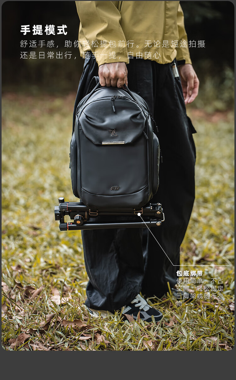 GYXX Gaia C1 Crossbody Camera Bag, Dual-Use Backpack for Men And Women, DSLR And Mirrorless Camera Photography Bag, Storage Inner Liner Bag 20