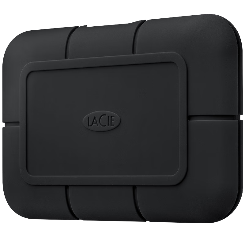 LaCie Rugged SSD Pro, Portable Solid State Drive, PSSD 1TB, Triple Protection, Thunderbolt 3/4, IP67 Waterproof And Dustproof, Shockproof, External Office Use