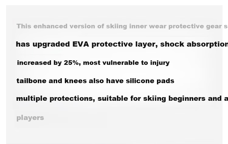 Flow Theory Ski And Snowboard Protective Gear for Men And Women, Professional Inner Wear, Outdoor Sports Protection with Hip And Knee Pads Set 9