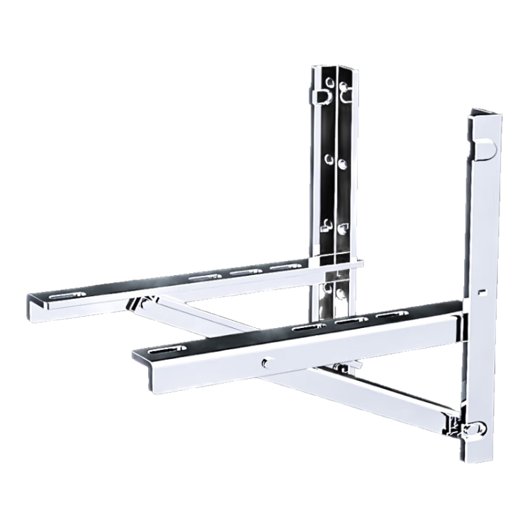 Yeebarle Air Conditioner Outdoor Unit Bracket, Thickened Stainless Steel Air Conditioner Hanging Bracket Suitable for Haier, Gree, Midea, TCL And Other Brands, Universal 1.5-2P Mounting Bracket 5906