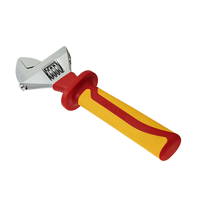 SATA VDE Insulated Adjustable Wrench, 8", 8, 47102