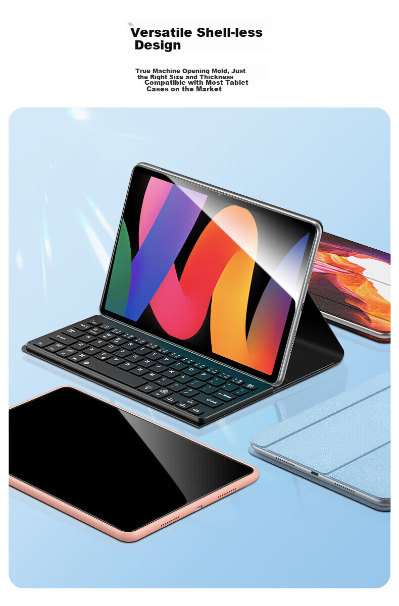 HBOALG Screen Protector for Redmi Pad SE, 2023 Model Xiaomi Redmi Tablet 11-Inch HD Tempered Glass Film, Full Coverage Anti-Drop Anti-Fingerprint Glass Film 6