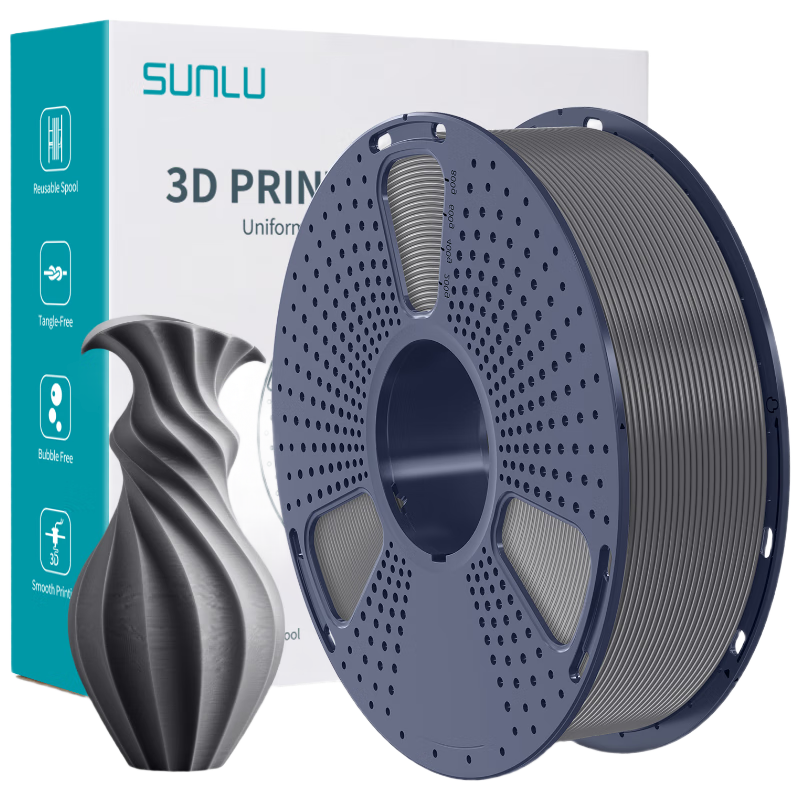 Sanlv 3D Printing Consumables, PLA Basic Color Macaron Color High Toughness Easy-To PLA Basic Eco-Friendly Filament, Compatible with Tuozhu Chuangxiang Aileku 3D Printer Universal Consumables