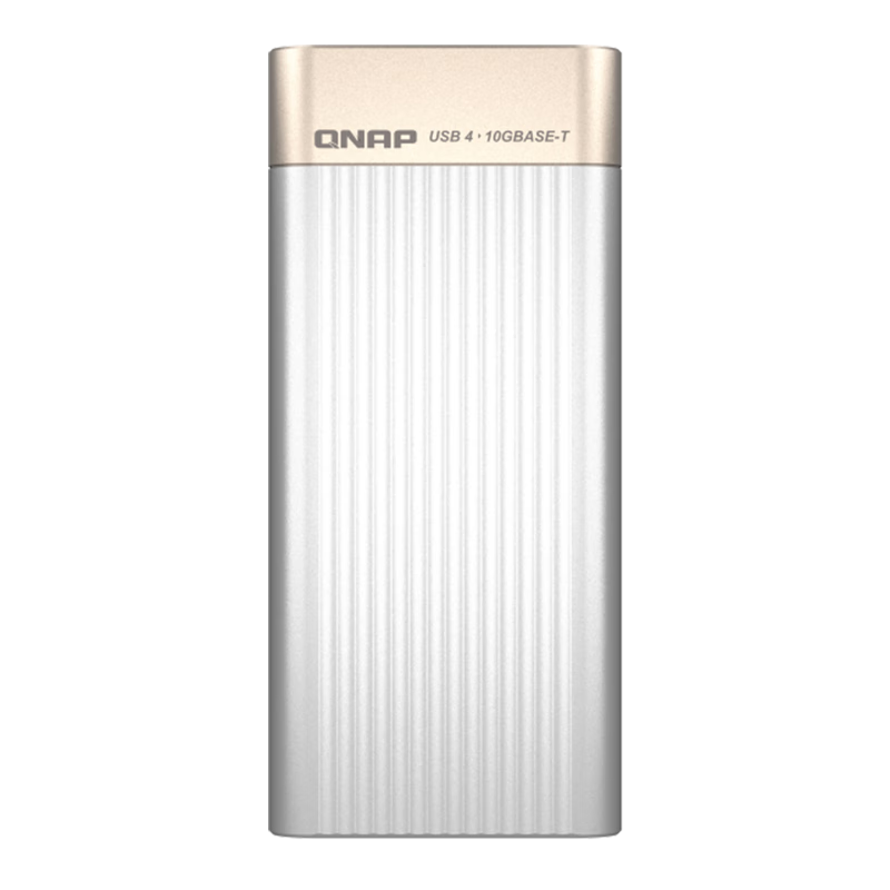 QNAP QNA-UC10G1T USB 4 Type-C to 10GBASE-T RJ45 Network Converter Thunderboltâą 3/4 Port
