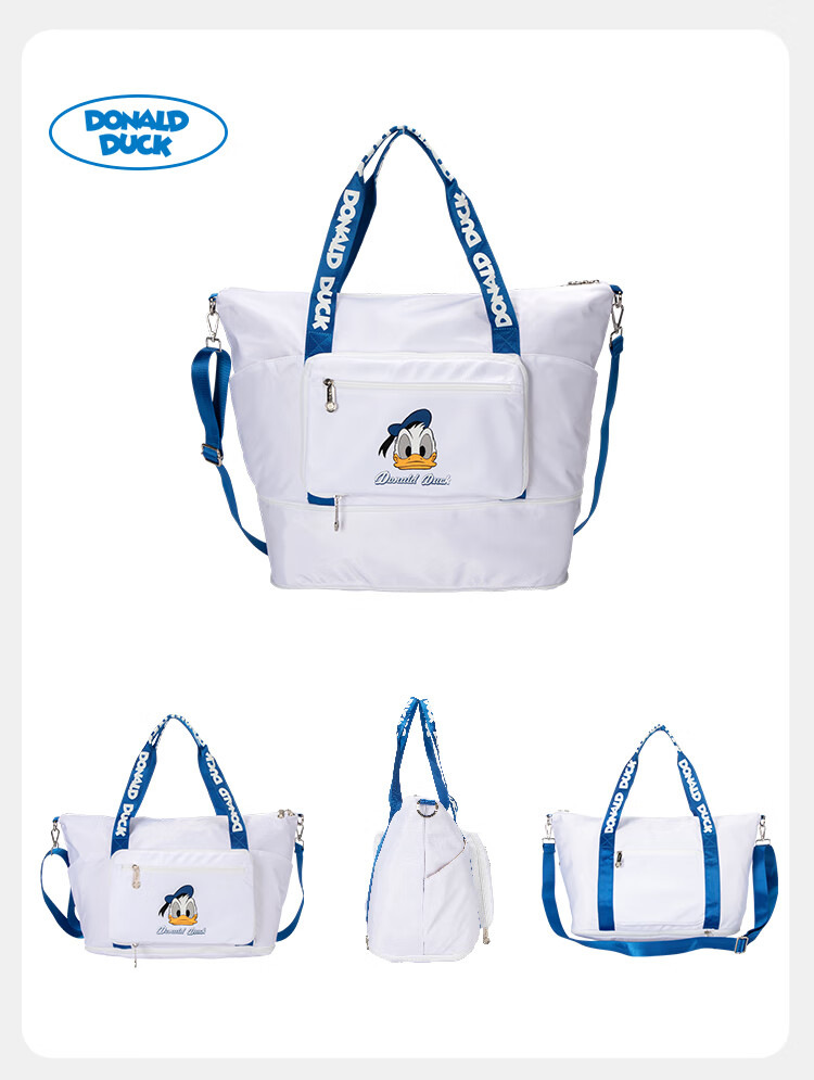Disney Handbag, Women's Multifunctional Travel Bag, Fourth Generation Cute Large Capacity Tote Bag, Accommodation Student Bag 10