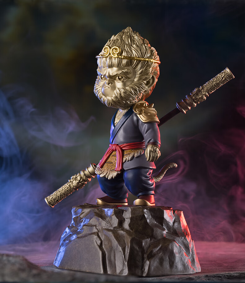 Master Tong "Wukong the Peerless Hero (Cute Version)" New Monkey King Copper Figurine Valentine's Day Gift 6