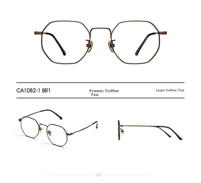 CAXMAN Anti-Blue Light Glasses Radiation Protection for Men And Women, No Prescription, Bare-Faced, Face-Slimming, Computer And Phone Eye Protection Glasses GD2 12