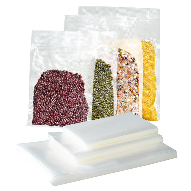 Temeiju Thick Vacuum Sealing Bags, Food Storage Bags, Packaging Bags, Plastic Sealing Bags, Automatic Sealing Bags, 28*40cm