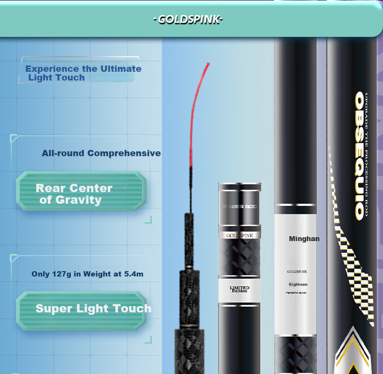 Xiaozaochuan Brand Fishing Rod, Pure Imported Carbon Fiber Hand Rod, Platform Fishing Pole, Ten Greats, 7.2m, 5H28 Actio 1