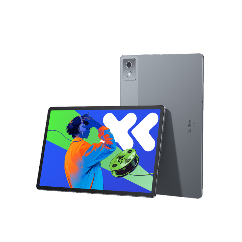 Lenovo Xiaoxin Pad Pro 12.7-Inch Tablet for Office, Study And Gaming with Dimensity 8300, 2.9K 144Hz Display, 8+128GB, Gray + Tempered Glass Screen Protector + Protective Case, Exclusive Set from Yihaodia