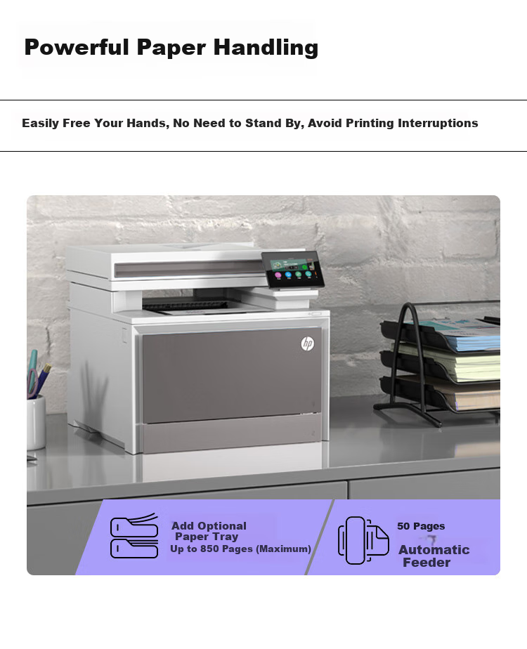 HP 4303dw Color Laser Printer, Home Wireless All-In Machine, Efficient Office Printing with Wireless Duplex Printing, Copying And Scanning 11