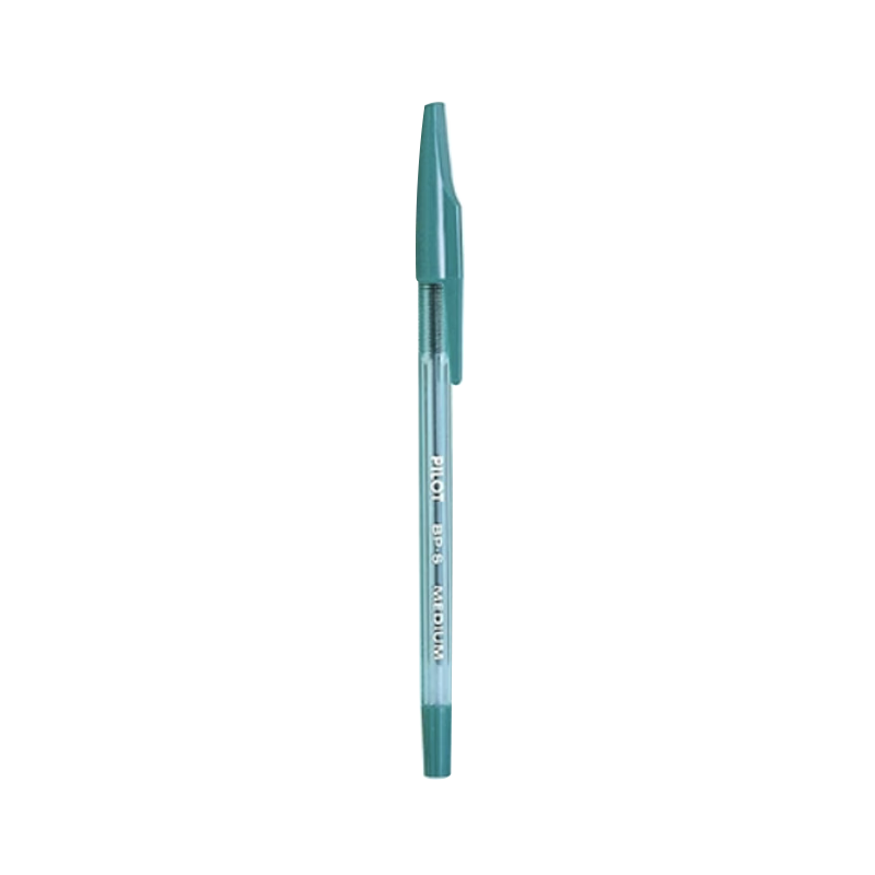 PILOT Woodpecker Ballpoint Pen, Rollerball Pen, Gel Pen, Student Office Exam Journal Pen BP-S 0.7mm Gree