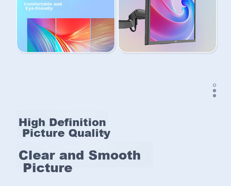 HKC 19.5-Inch Display Screen, Wide Color Gamut, HDMI Interface, Blue Light Filter, Flicker-Free, Wall-Mountable, Home And Business Office Use, Desktop Computer Monitor P208H 4