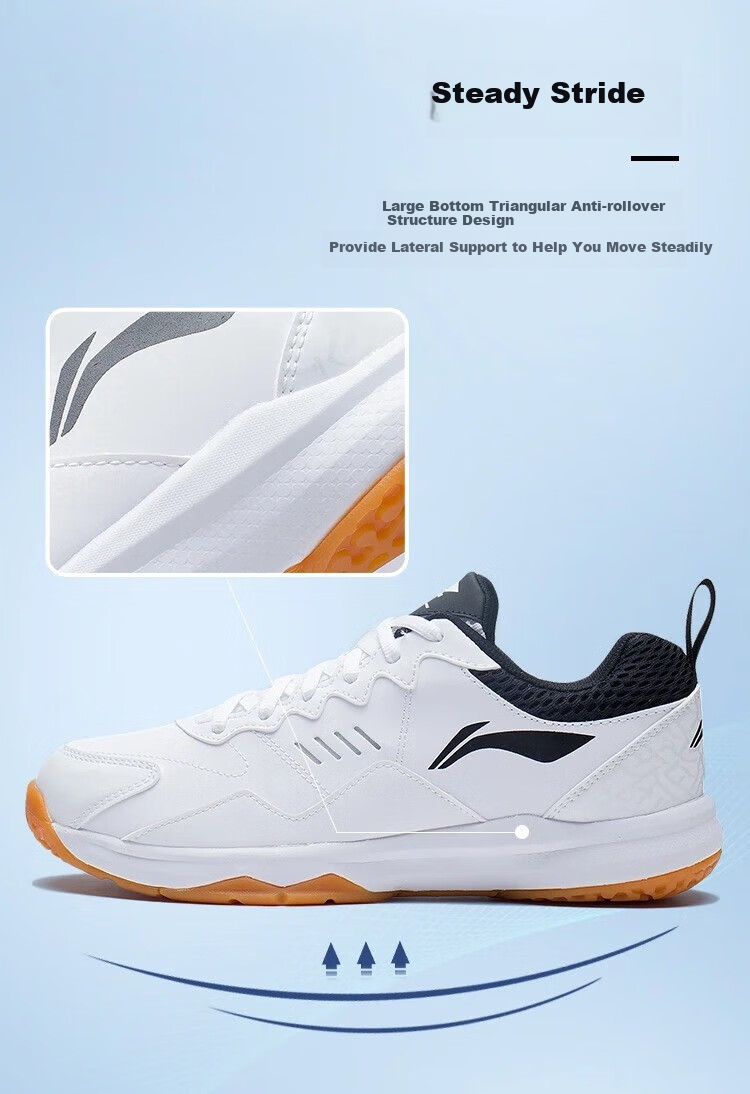 Li-Ning Men's And Women's Couple Style All-Round King 21v1 Durable Badminton Breathable Versatile Competition Training Shoes Ball Shoes for Men And Wome 3