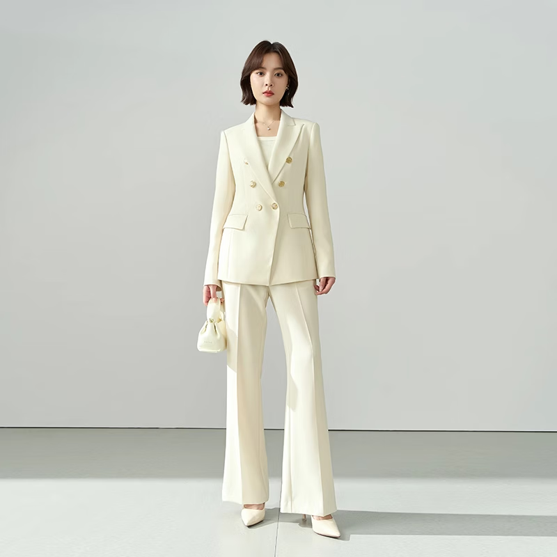 Miss Bird Women's Suit Set Professional Interview Formal High-End Workplace Petite Blazer Set