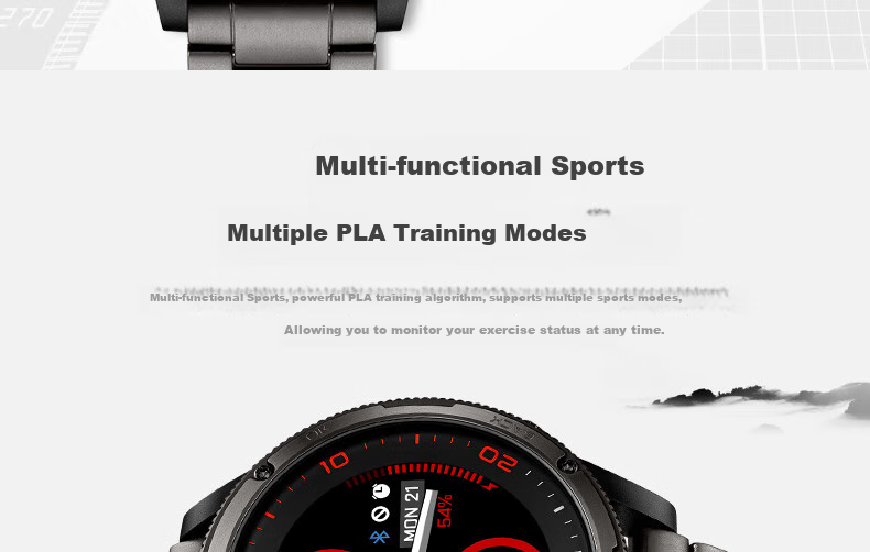 Beidou Watch Syntime Pilot Satellite Timekeeping Positioning Waterproof Heart Rate Sports Multifunctional Smart Outdoor Watch 9