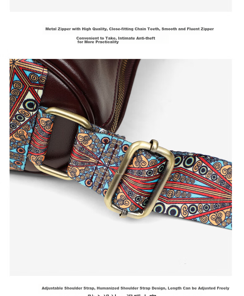 Aiqinghai Leather Handbag, Women's Crossbody Bag, Shoulder Bag, Pillow Bag, Brand Birthday Mother's Day Gift, Practical Present for Mom 12