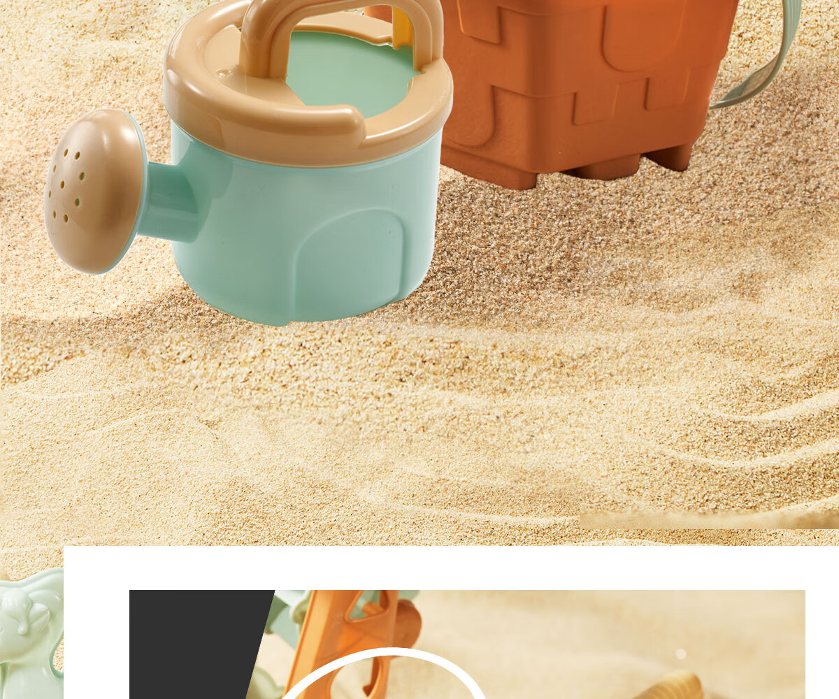 Dimoarch Children's Beach Toys Sand Shovel And Digging Tools 18-Piece Set Baby Sand Play Water Toys Beach Car Birthday Gift 7