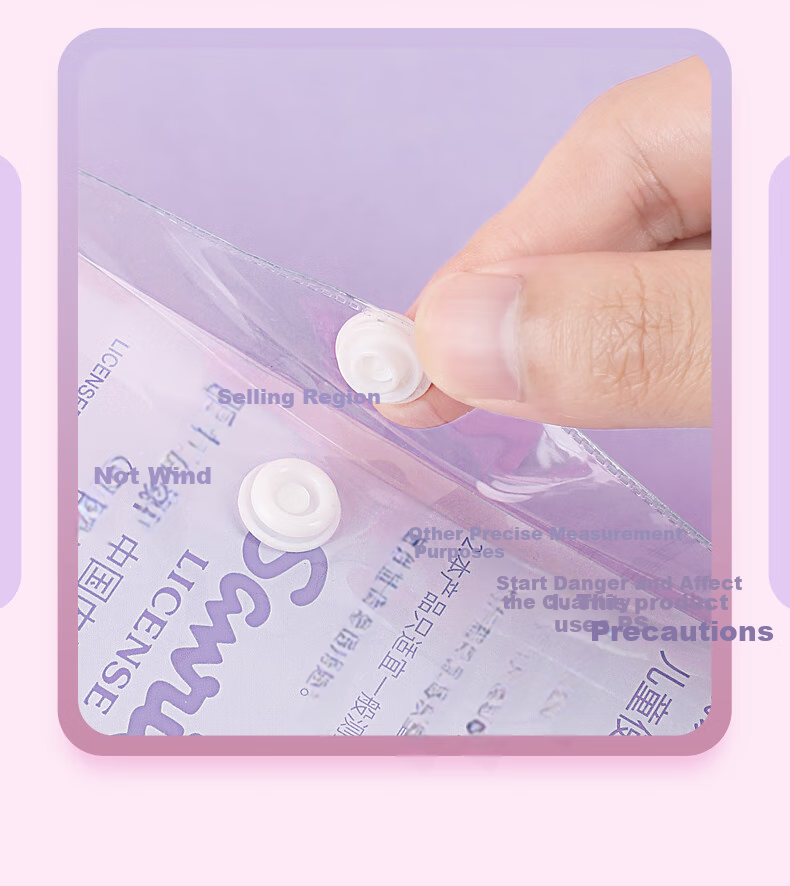 GuangBo Sanrio Collaboration Student Ruler Set, Straight Ruler, Triangle Ruler, Unicorn Series, First Grade Elementary School Wavy Ruler, Random Color KT84444 2