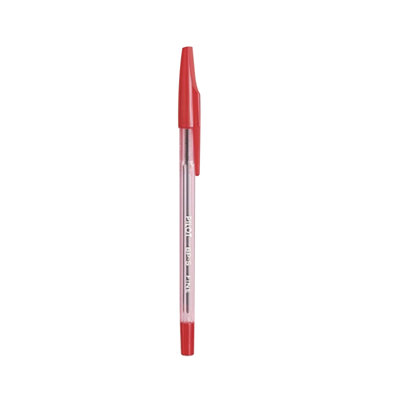 PILOT Ballpoint Pen, Rollerball Pen, Gel Pen, Classic Office And Student Exam Pen BP-S 0.7mm Red